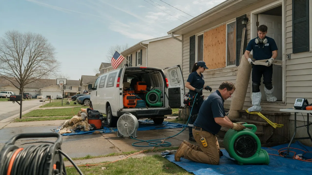 Water Damage Restoration in Campbelltown, PA near me